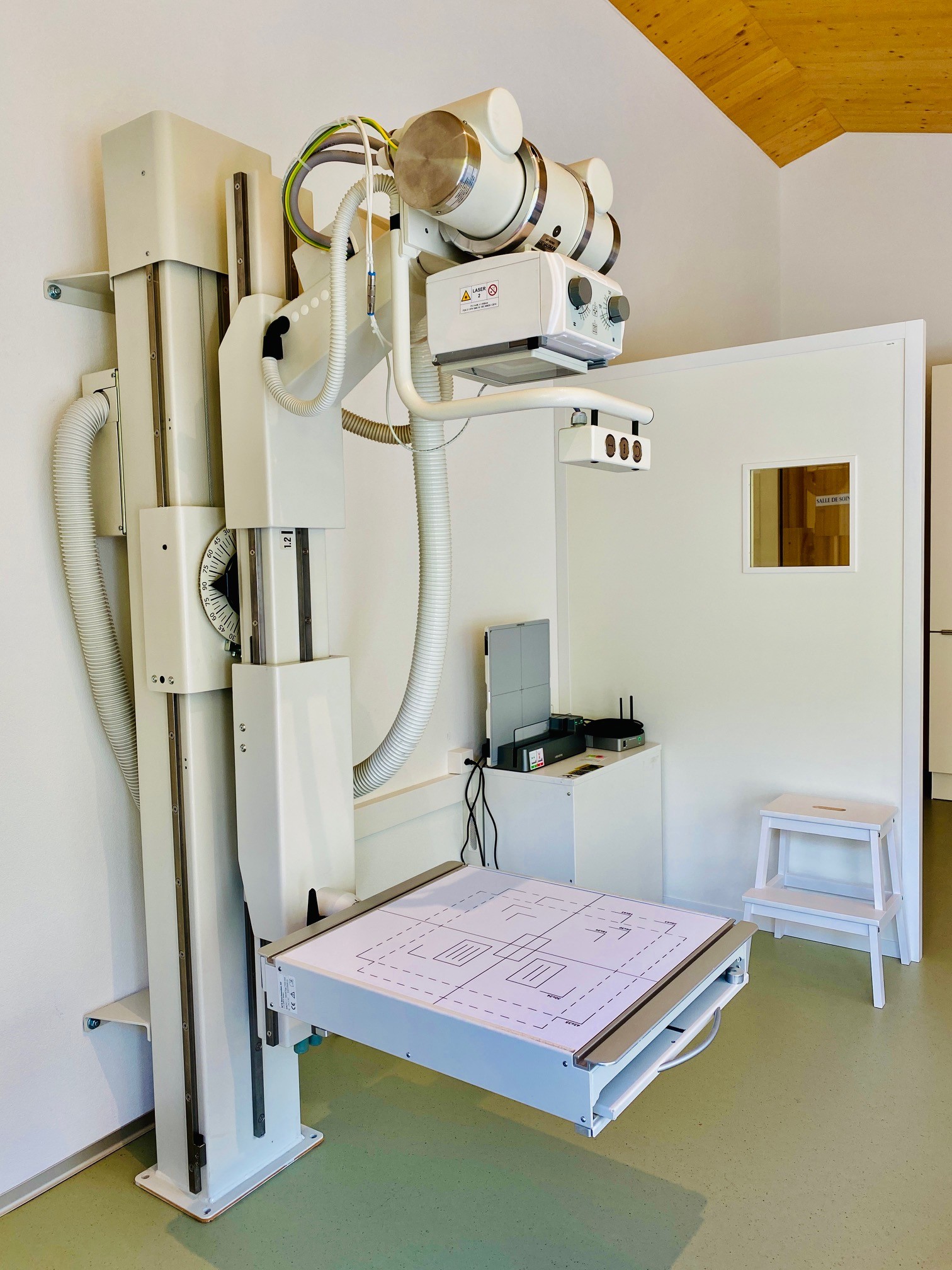 Salle de radiographie du cabinet